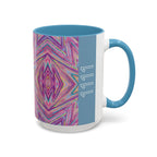  1111 angel number side of affirmation mug featuring Jem art