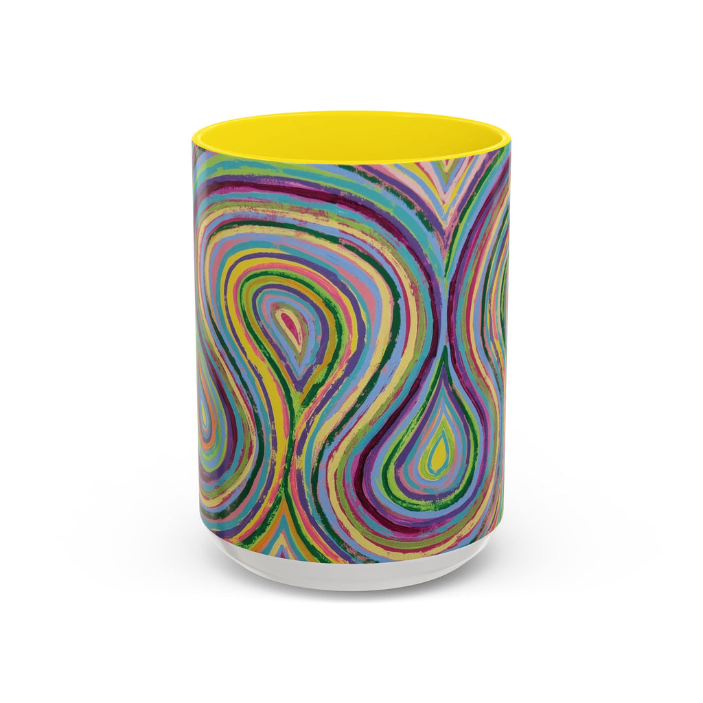  Front of 1212 angel number affirmation mug with Destiny frequency art