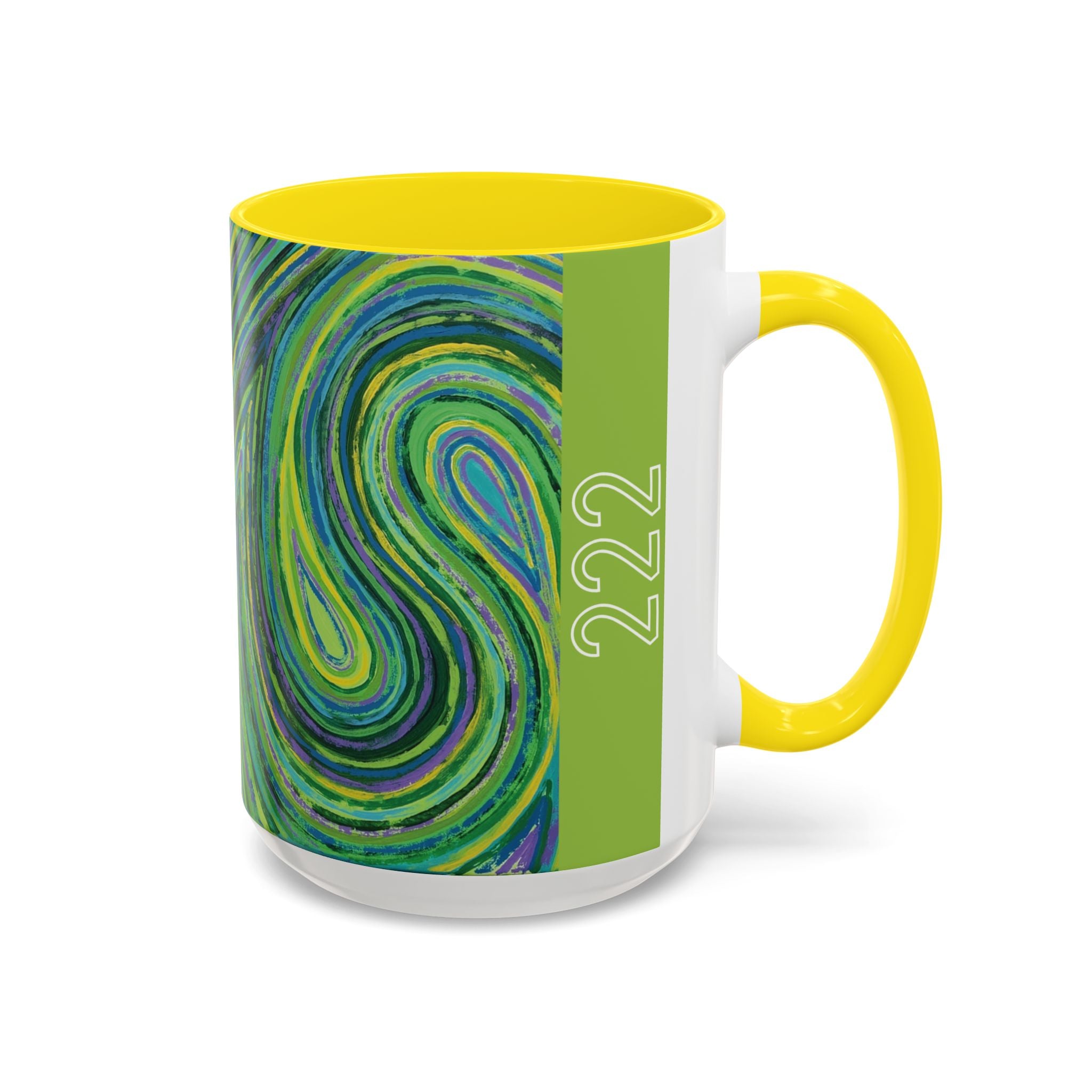 222 Angel Number Affirmation Mug