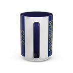  Back of 333 angel number affirmation mug showing handle