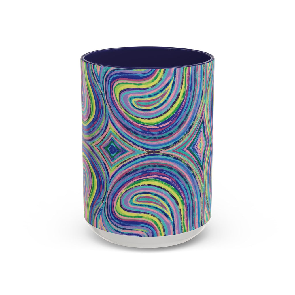  Front of 333 angel number affirmation mug with Aaliyah frequency art