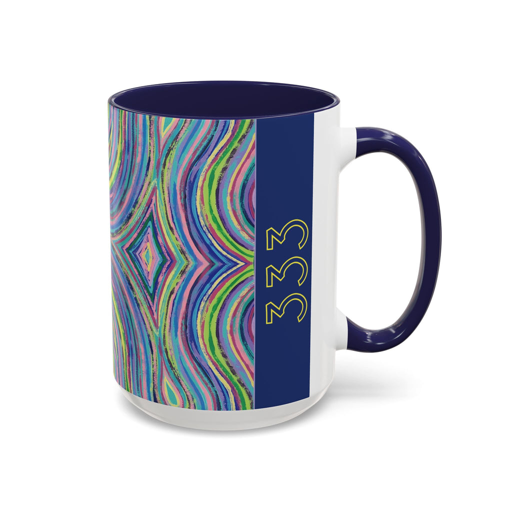  333 angel number side of affirmation mug featuring Aaliyah art
