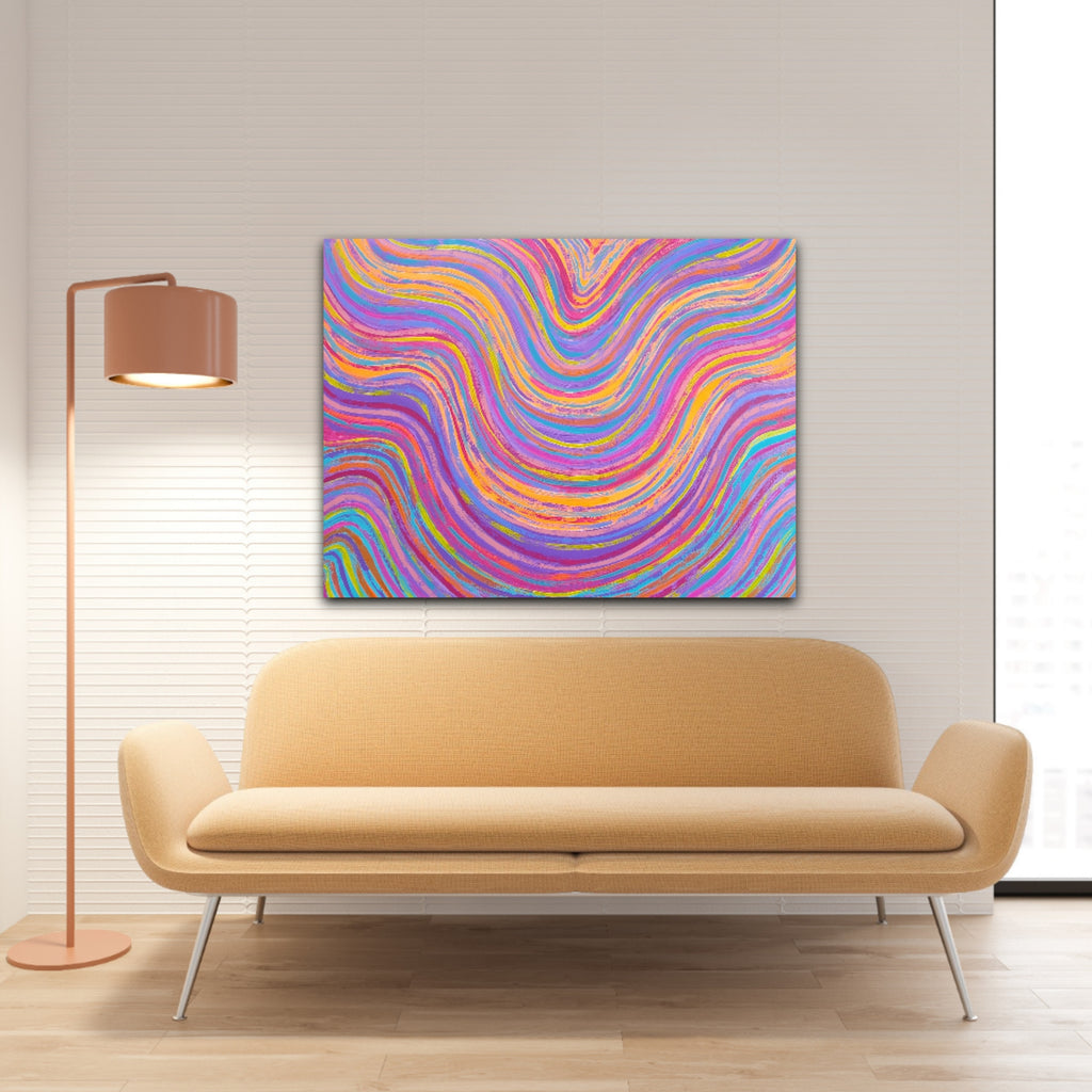  Bali wall art displayed in a living space