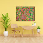  Clover wall art displayed in a living space