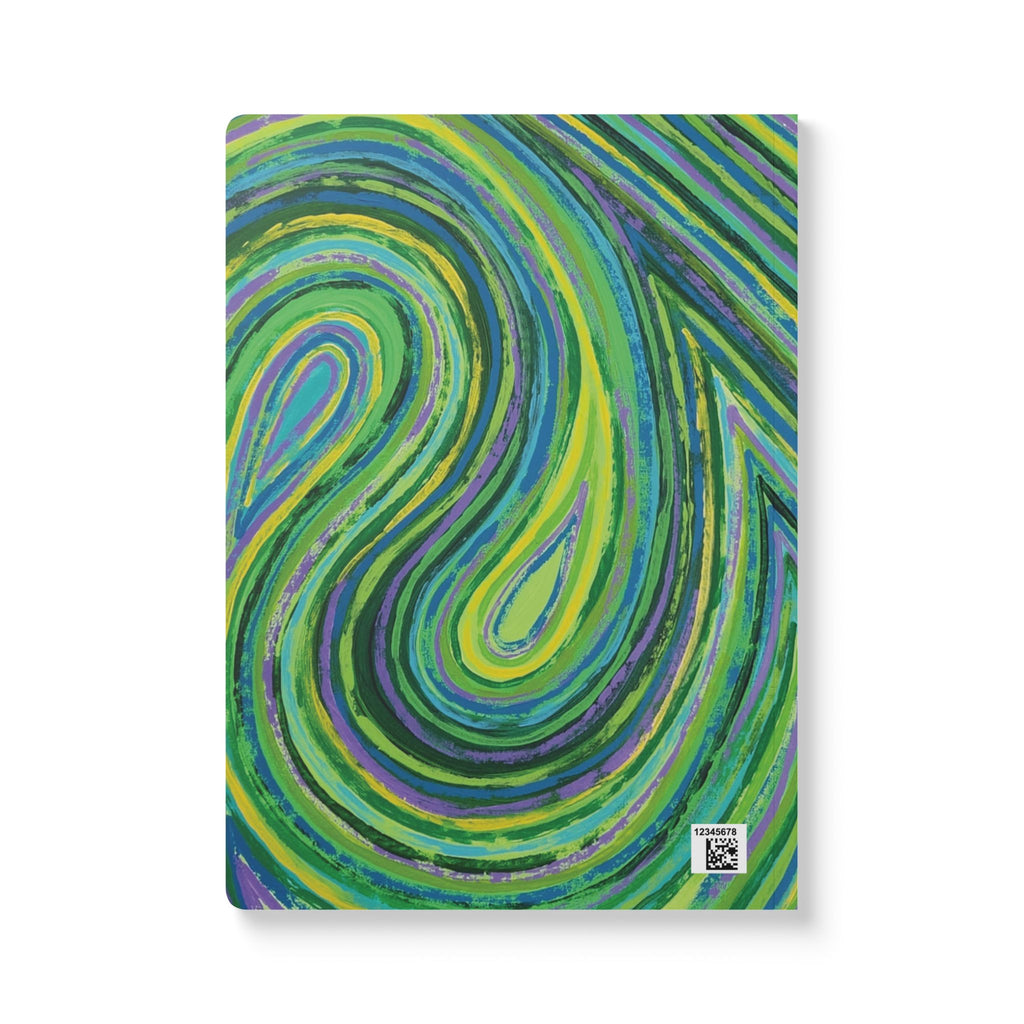  Back cover of The Jade Journal wrapped in Jade original art