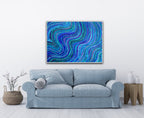  Noah wall art displayed in a living space