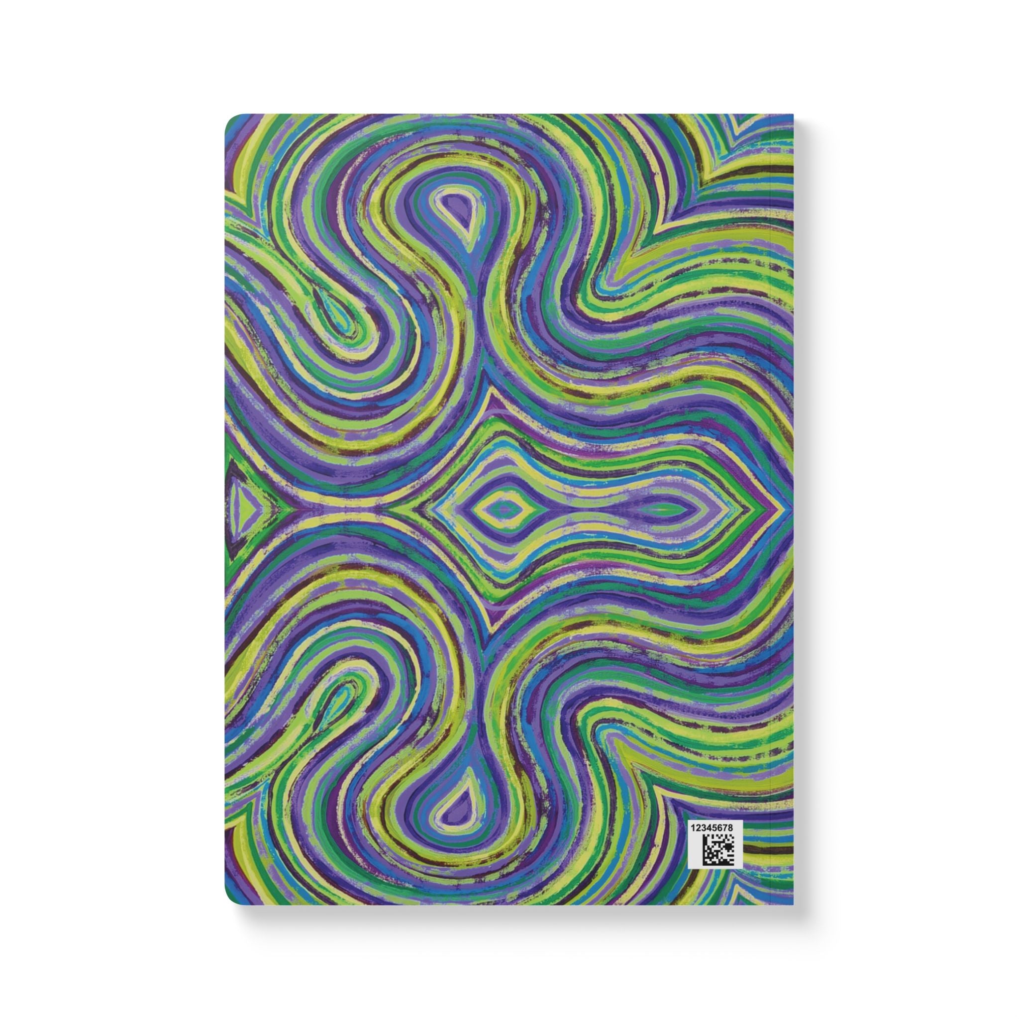  Back cover of The Octavia Journal wrapped in Octavia original art